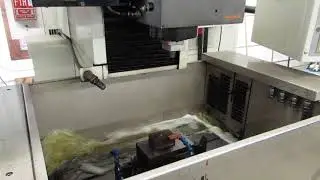 Mitsubishi VX10 CNC Sinker EDM with C-Axis and Tool Changer For Sale At MachinesUsed.com
