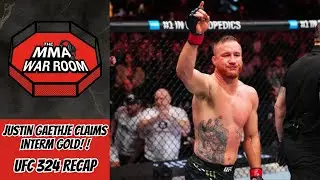 HOW WILL JUSTIN GAETHJE DO AGAINST ILIA TOPURIA??? | UFC 324 Recap & Matchmaking