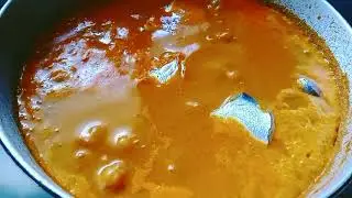 Karli Fish Curry | Karli fish curry recipe | Fish curry |Silver Bar Fish Curry | Karalicha Rassa