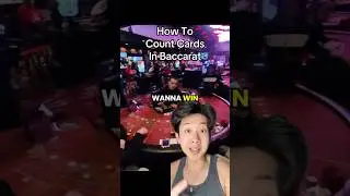 How To Count Cards in Baccarat! (Bad Beat Side Bet)