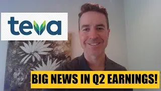 BIG NEWS out of TEVA - Stock up 18% after Q2 release!