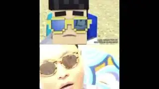PSY Gangnam Style and Minecraft Style Captain Sparklez