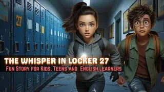 THE WHISPER IN LOCKER 27 | Fun Story for Kids, Teens, and English Learners | English stories