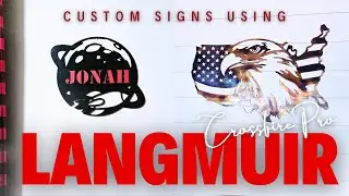 Индивидуальные знаки с использованием нашего Langmuir Crossfire Pro