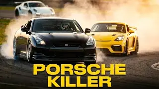 Raced My R35 GTR Against Porsches on Track!