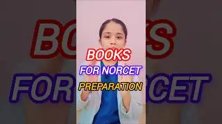 Best Books for NORCET preparation #norcet2025 #norcetpreparation #norcetstrategy #norcetstudytips