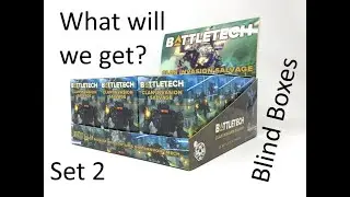 Battletech/Mechwarrior Blind Box live open and reveal!【Set 2】【Battletech】