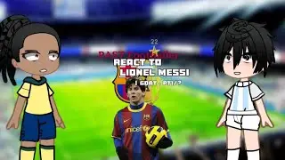 Past Footballer React to Lionel Messi Era | Part 1/?&bull; | Short&bull; Gacha | Thanks for watching ❤️💙