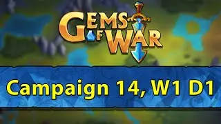 ⚔️ Gems of War, Campaign 14 Week 1 Day 2 | Fang Moor Faction and Event Grind ⚔️