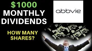 How Many Shares Of Stock To Make $1000 A Month? | ABBV Stock