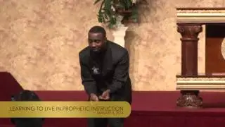 LEARNING TO LIVE IN THE PROPHETIC INSTRUCTION