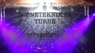 Sceneteknik p&aring; Hoptrup Efterskole - p&aring; turn&eacute; med musiklinjen