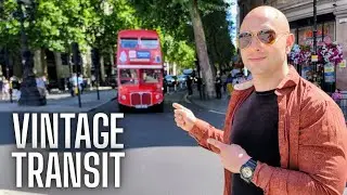Vintage Transit in England & Epic English Bus Ride (Routemaster)
