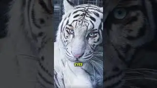 White Tigers Aren&rsquo;t What You Think&hellip; 🐅❄️ #WhiteTiger #AnimalFacts #WilderFact #WildlifeShorts