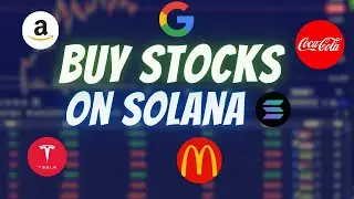 How To Buy Tokenized Stocks On The Solana Blockchain Xstocks (Use Crypto To Buy Stocks)
