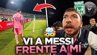 🔥&iexcl;ME COL&Eacute; EN LA CANCHA PARA VER A MESSI!🤩*LLOR&Eacute;*🇨🇴 NACIONAL VS INTER MIAMI