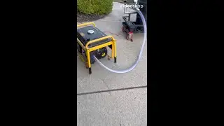 My wood gasifier and generator! First attempt! DIY