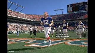1992 AFC CHAMPIONSHIP BILLS AT DOLPHINS PART 2  EDIT  ENDS 4TH QUARTER
