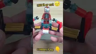 🔥🤖IRON MAN LAB IS AWESOME speed build | Alternative LEGO Marvel Minifigures How to build LEGO #1088C