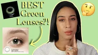 The BEST Green Color Contacts??! ColorCL Envy Green Color Contacts Review
