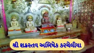 Shri Sambhavnath dada shakrastav Abhishek | શક્રસ્તવ અભિષેક | શ્રી સંભવનાથ જિનાલય કરચેલીયા.