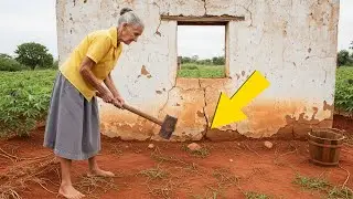 La Viuda Pobre Derribó una Pared Vieja — Y lo que Halló la Hizo Gritar