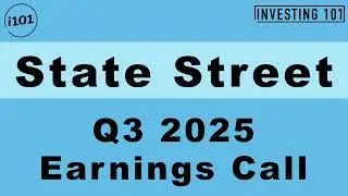 State Street Q3 2025 Earnings Call | Q3 2025 Earnings Conference Call | Q3 2025 Results