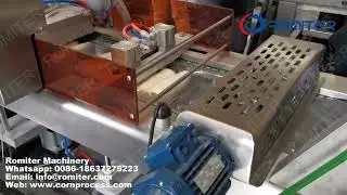 Automatic Double Pieces Sweet Corn Bag Thermoforming Vacuum Packing Machine