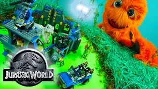Jurassic World T-Rex vs INDOMINUS REX  Dinosaurios Juguetes! Figuras de Acción, Vehículos para niños