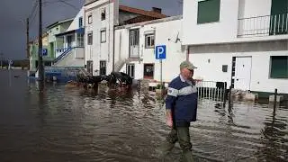 Spain and Portugal on high alert after heavy rains