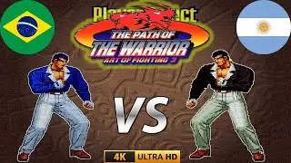 Art of Fighting 3: The Path of the Warrior ▰ (Robert) Vs (Robert) ▰ High Level Matches - 4K