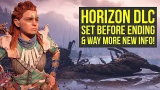 Horizon Zero Dawn DLC Set BEFORE ENDING?! & Way More New Info! (Horizon Zero Dawn Frozen Wilds)