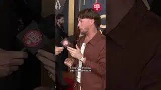 Bailey Zimmerman can't contain his excitement at the CMA Awards!