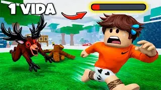 Sobrevivi SEM ME CURAR em 99 NOITES na FLORESTA no ROBLOX