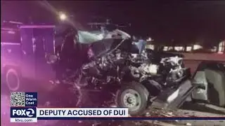 Alameda Co. deputy arrested on suspicion of DUI after totaling BBQ truck