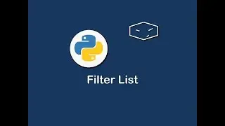 filter list in python 😀