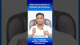 Signs and Symptoms of Pilonidal Cyst Sinus Abscesses | Homeopathy | Treatment Cure Medicine