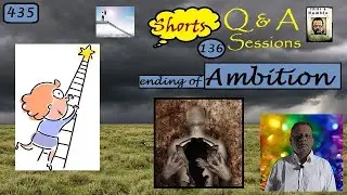 Ambition | Q&A | Question | Answer | greed | envy | self centered | loneliness | compete | empty |