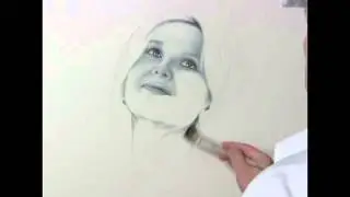 Girl portrait drawing  Portrait Commission by Dry Brush