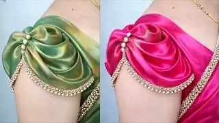 Trending sleeve design cutting and stitching| blouse sleeves design| बाजू का डिजाइन sleeves design|