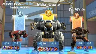 A Match with India Waale in Tournament丨Mech Arena