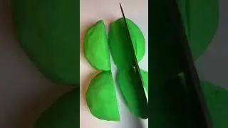 #reverse #video #kineticsand #cutting #asmr #satisfying #relaxing #green #color #shorts #enjoy