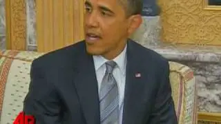 Obama Praises King in Saudi Visit