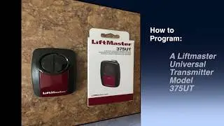 How to program a universal remote to a chamberlain with a green learn button.