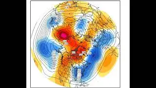 A loop of the Polar Vortex (major blue cold), I predicted 
