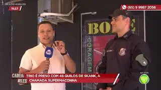 Trio é preso com 46 quilos de skank, a chamada supermaconha