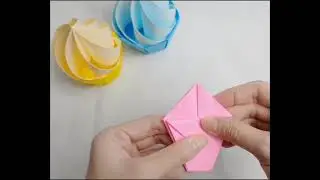 Origami CupCake 🦋| Craft Ideas | Simple & Easy Craft Ideas | Cupcake Craft ideas | Mano's Gallery 
