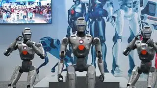 Live from IROS2025! EngineAI PM01's agile movements showcase its solid strength through power!