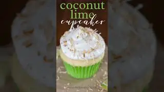 Zesty coconut lime cupcakes that scream summer!