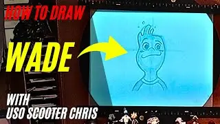 How to Draw Wade from the Animation Academy in Disney California Adventure!
